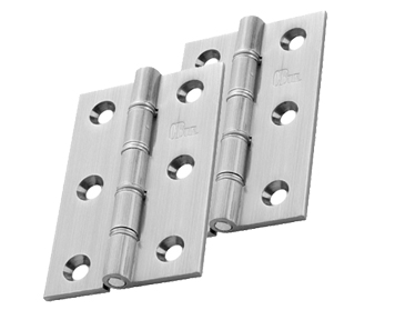 Carlisle Brass 3 Inch Double Washered Hinges, Satin Chrome - HDSSW2SC (sold in pairs)